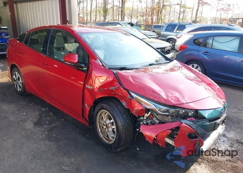 2018 Toyota Prius Prime Advanced from USA, damaged, VIN JTDKARFP0J3078938